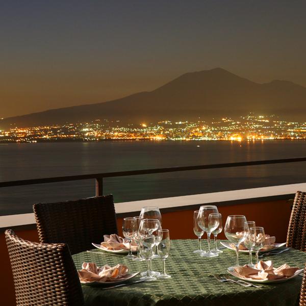 La Panoramica Hotel Castellammare di Stabia Εστιατόριο φωτογραφία